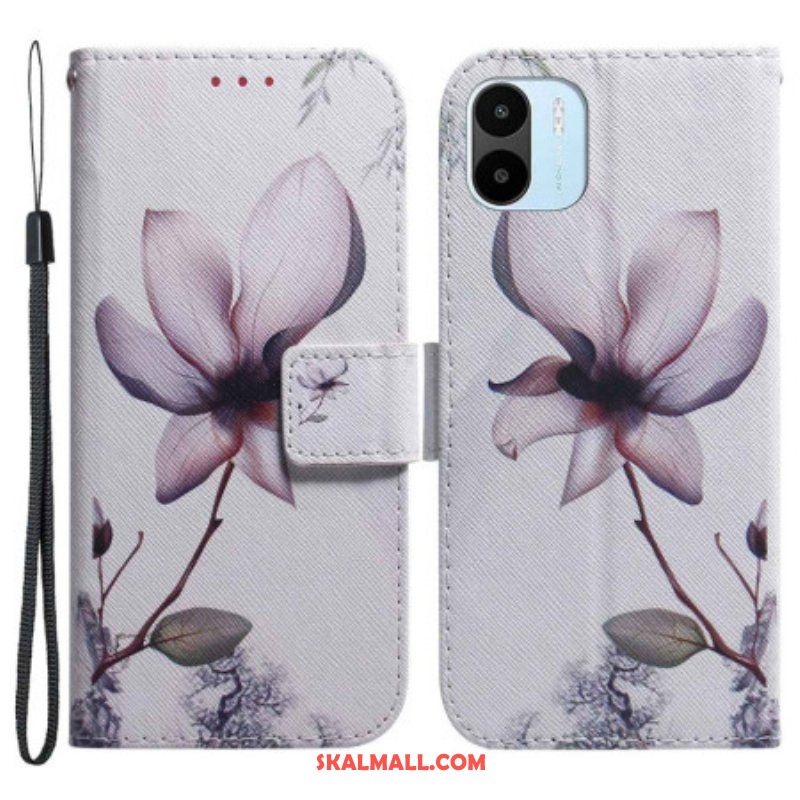 Fodral Xiaomi Redmi A1 Blomma Dusty Pink