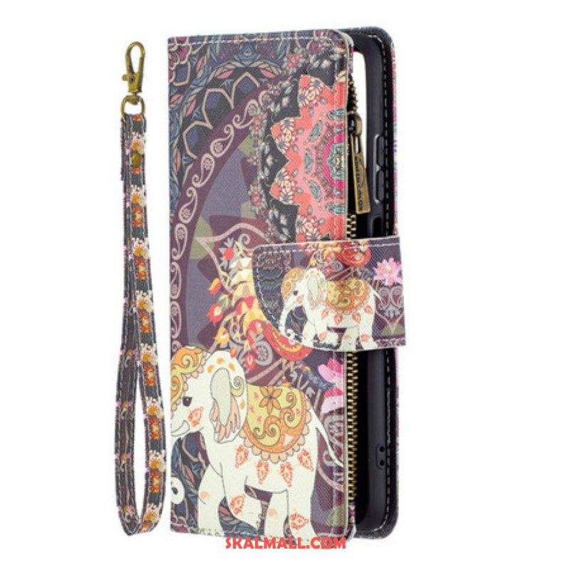 Fodral Xiaomi Redmi Note 10 / 10S Elephant Zip-ficka