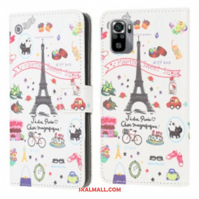 Fodral Xiaomi Redmi Note 10 / 10S Jag Älskar Paris