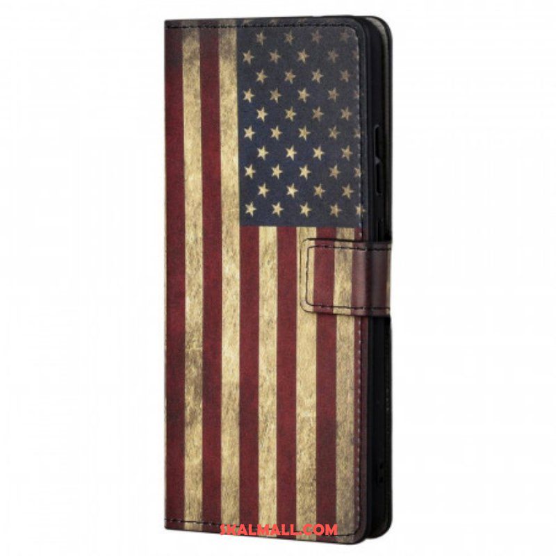 Fodral Xiaomi Redmi Note 11 / 11S Amerikanska Flaggan