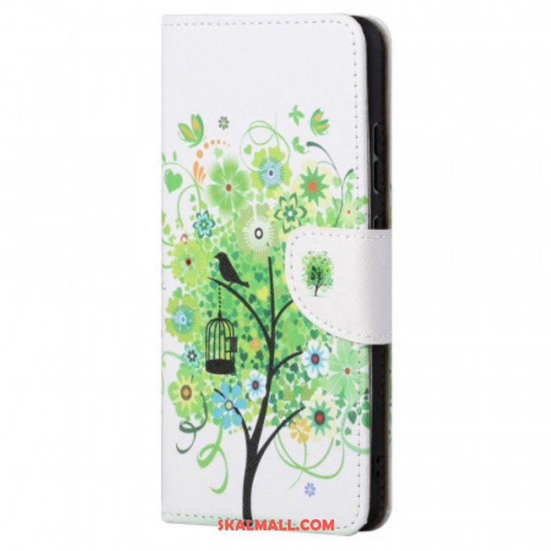 Fodral Xiaomi Redmi Note 11 / 11S Grönt Träd