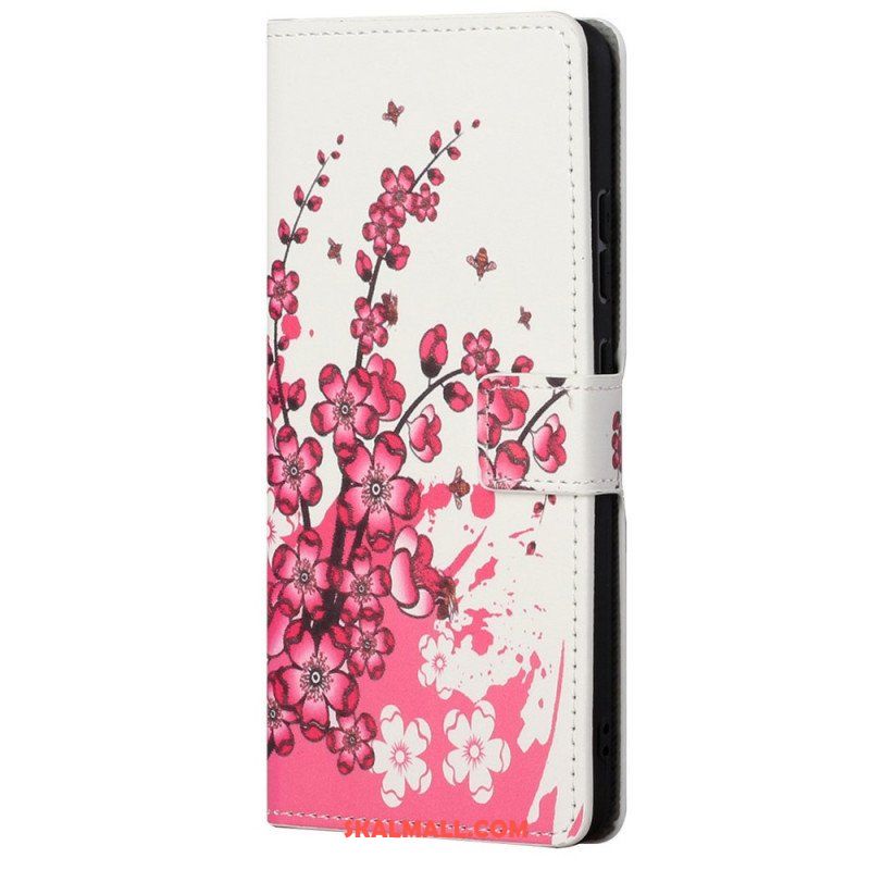 Fodral Xiaomi Redmi Note 11 Pro / 11 Pro 5G Tropiska Blommor