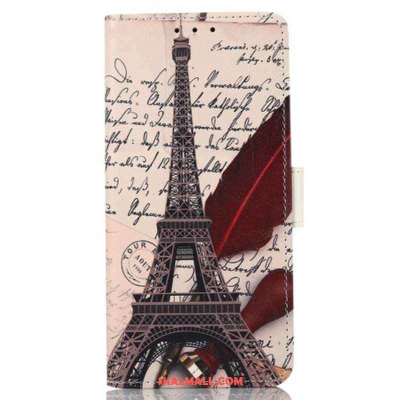 Fodral iPhone 13 Pro Max Poetens Eiffeltorn