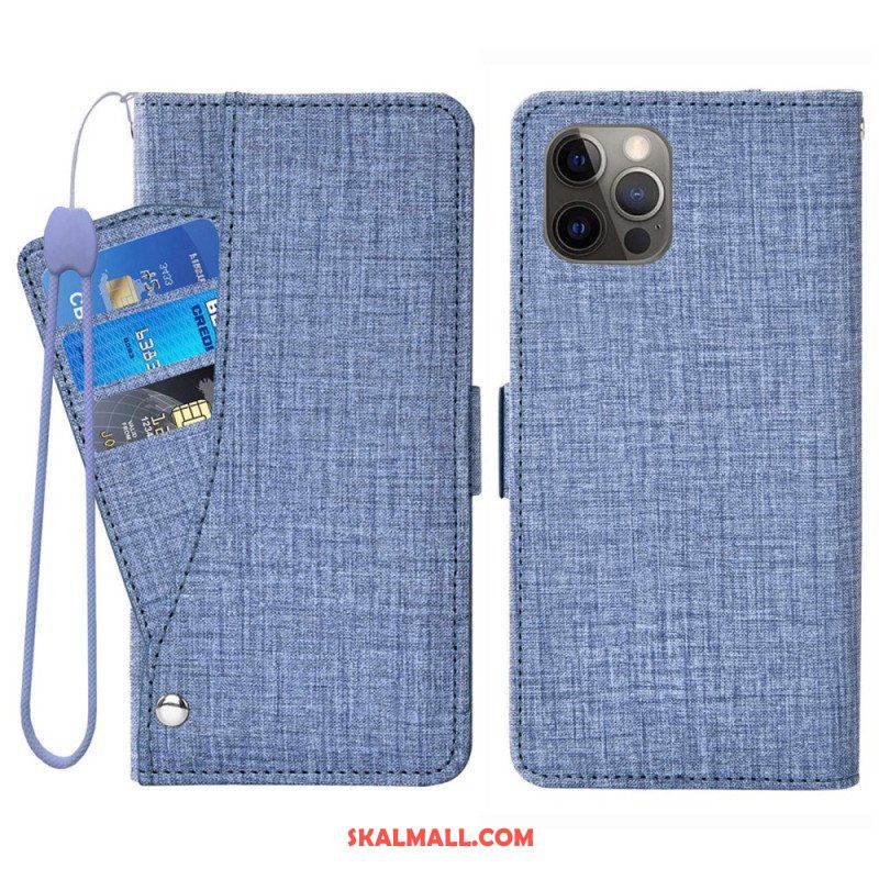 Fodral iPhone 14 Pro Max Främre Korthållare