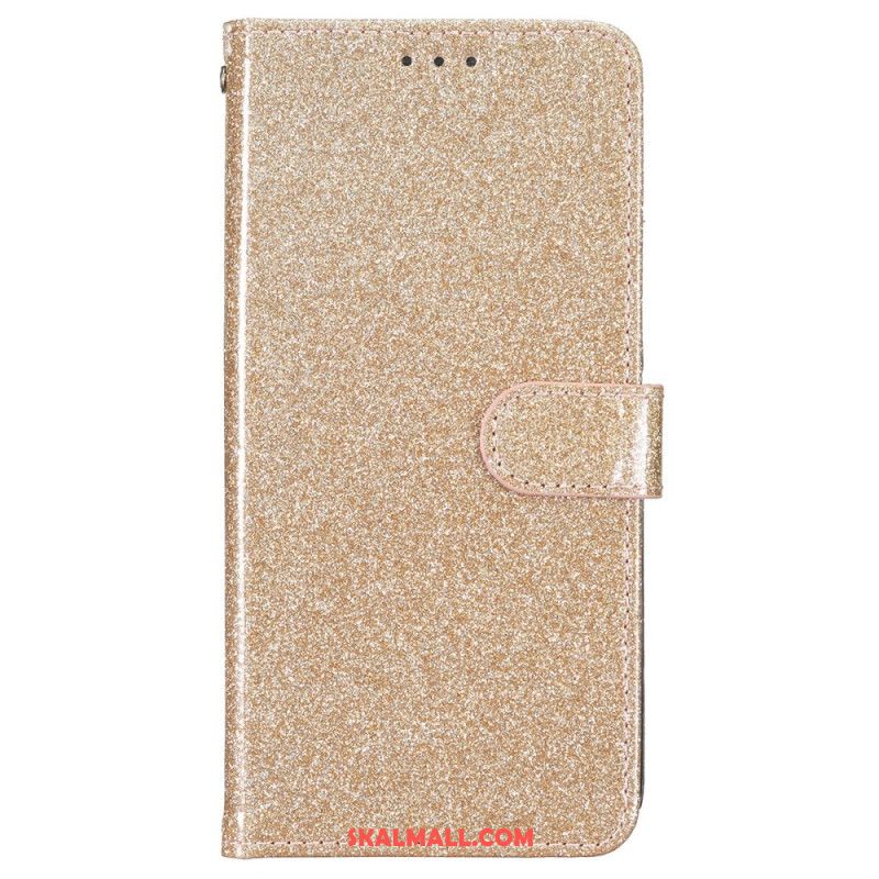 Fodral iPhone 16 Plus Strappy Paljetter
