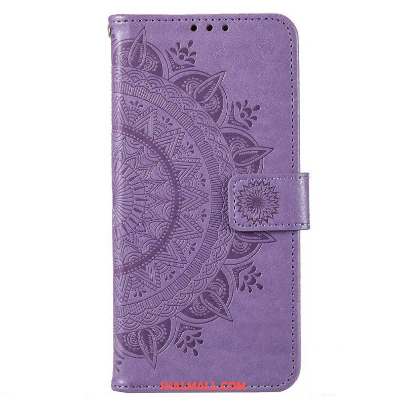 Folio-fodral Moto G73 5G Sol Mandala