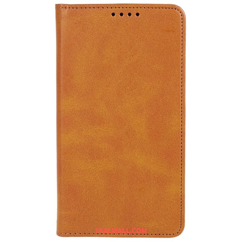 Folio-fodral Oneplus 12 5g Lädereffekt