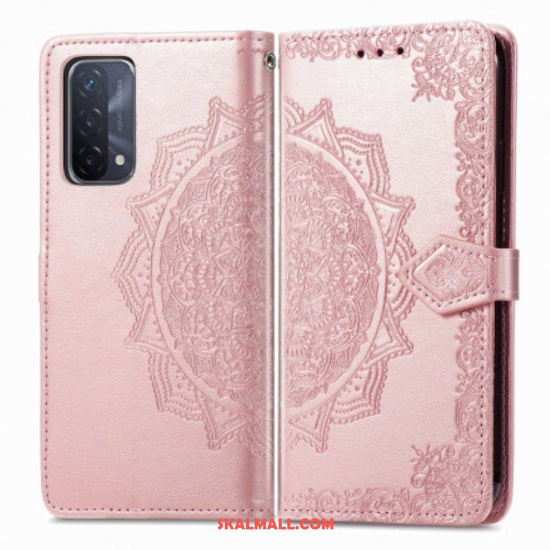 Folio-fodral Oppo A54 5G / A74 5G Mandala Medeltiden