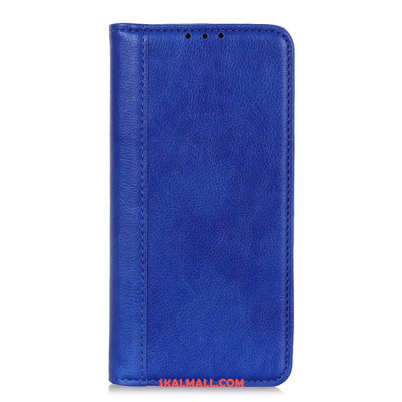 Folio-fodral Samsung Galaxy A14 / A14 5G Läderfodral Snyggt Delat Läder