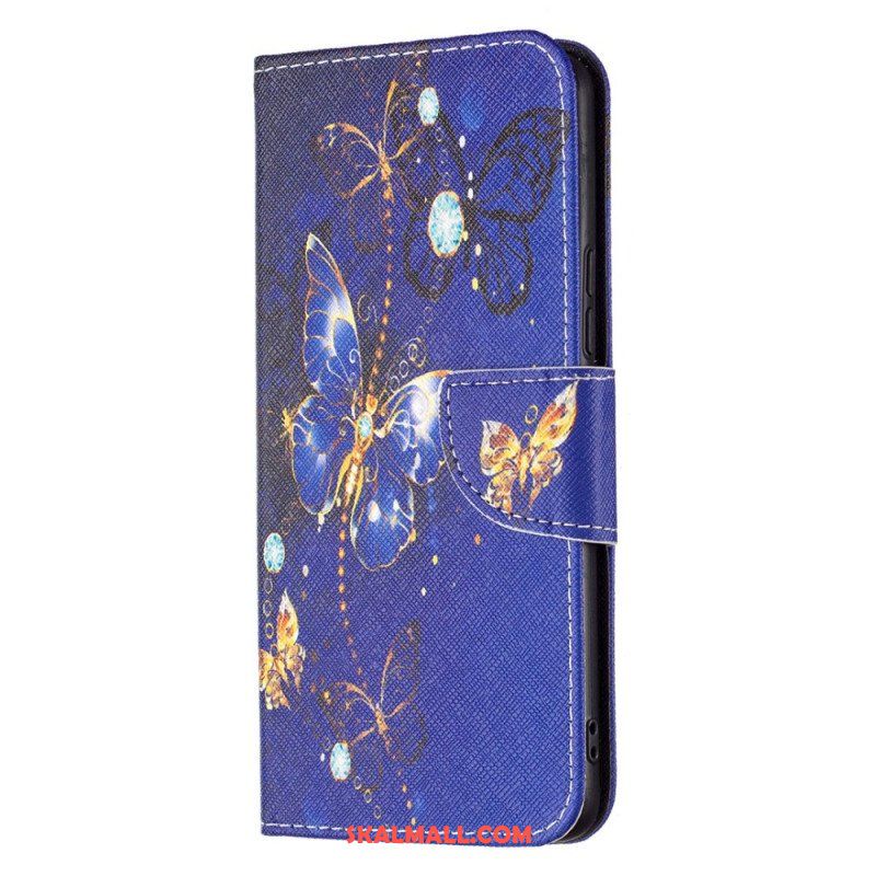 Folio-fodral Samsung Galaxy A53 5G Nattfjärilar