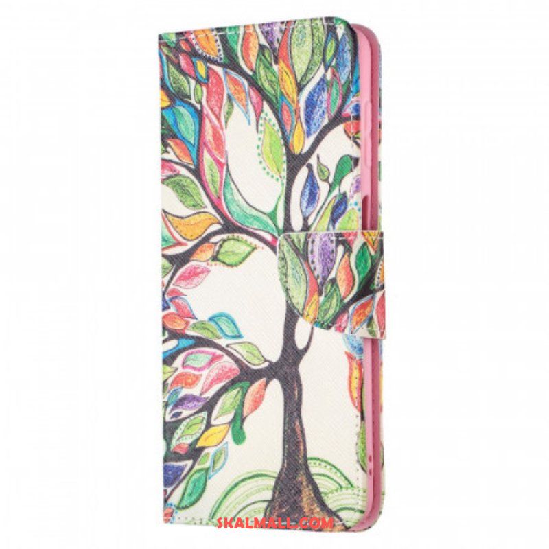 Folio-fodral Samsung Galaxy M52 5G Regnbågsträd
