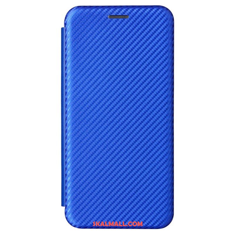 Folio-fodral Samsung Galaxy S22 5G Läderfodral Kolfiber