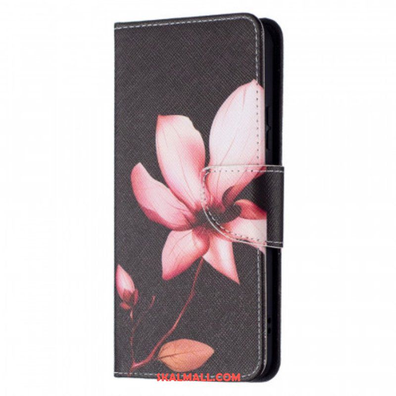 Folio-fodral Samsung Galaxy S22 Plus 5G Rosa Blomma