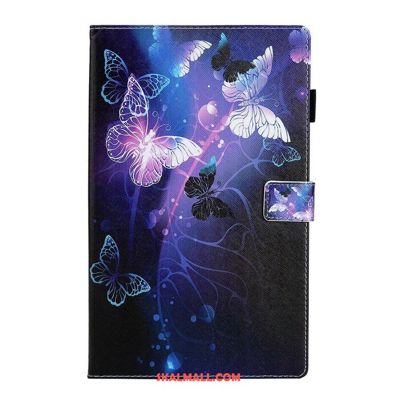 Folio-fodral Samsung Galaxy Tab A7 Lite Magiska Fjärilar