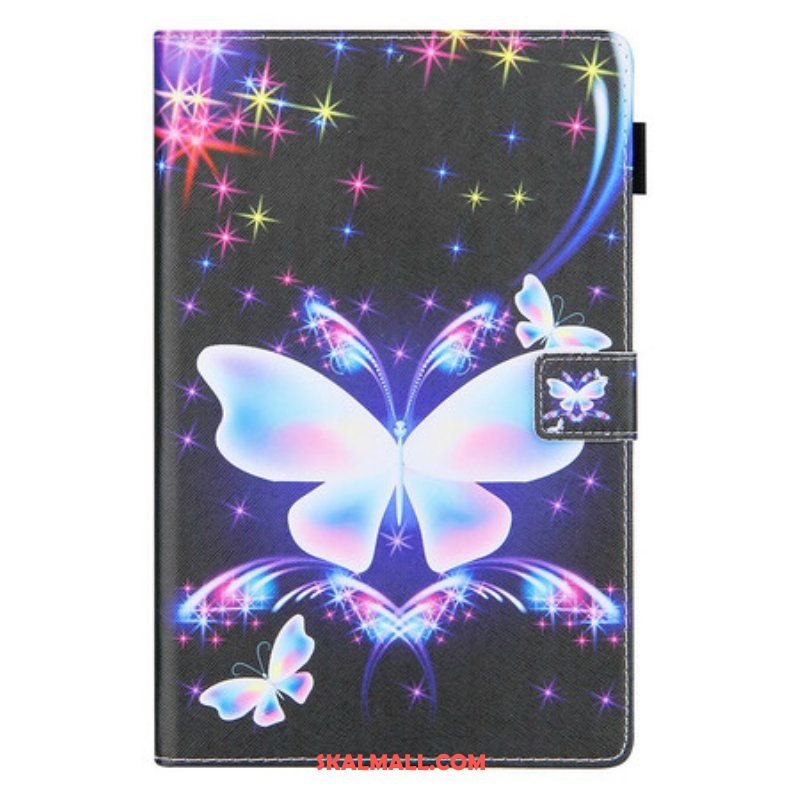 Folio-fodral Samsung Galaxy Tab A7 Lite Stjärnfjärilar