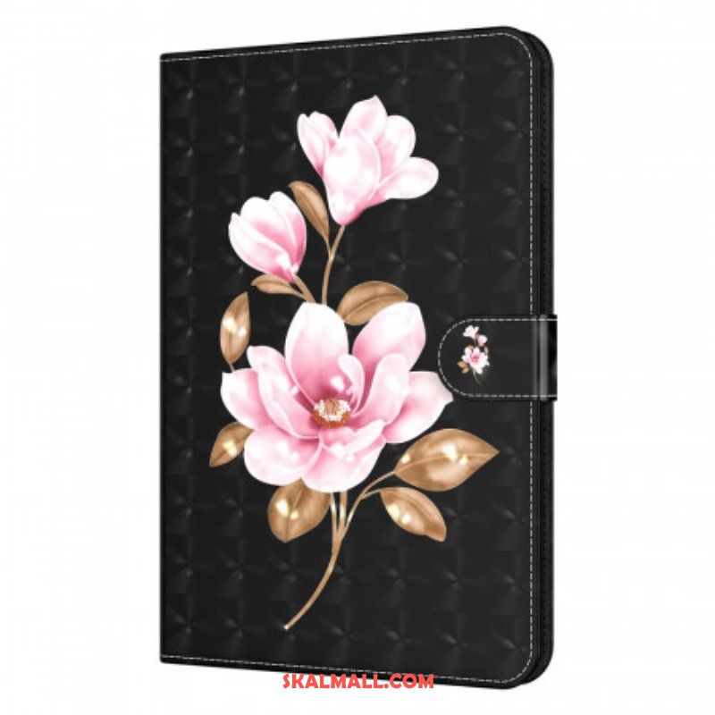 Folio-fodral Samsung Galaxy Tab A8 (2021) Läderimitation Trädblommor