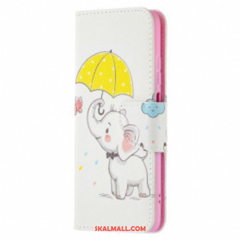 Folio-fodral Xiaomi Redmi Note 10 / 10S Baby Elefant