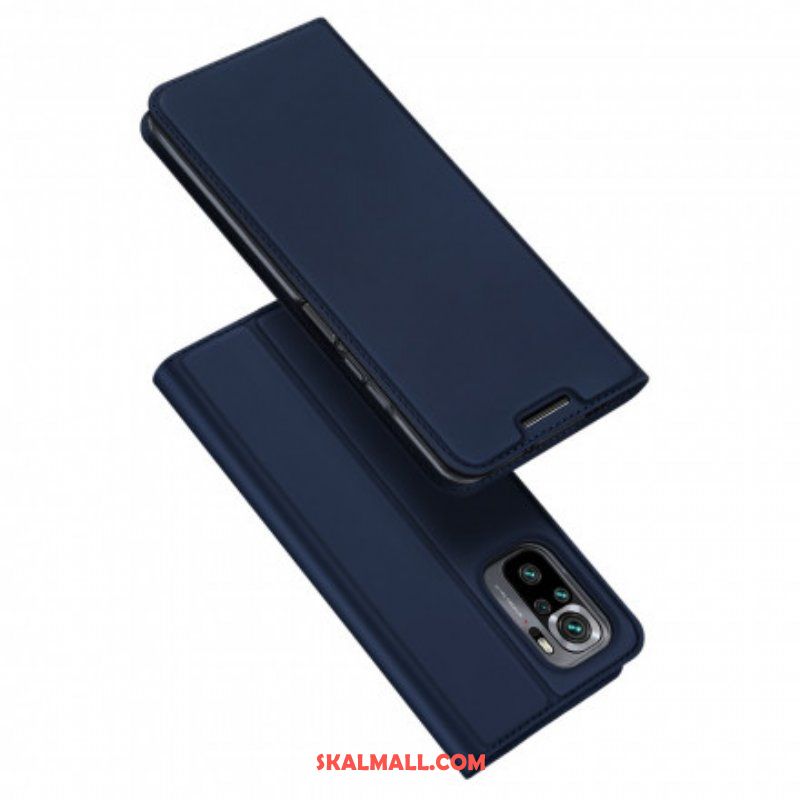 Folio-fodral Xiaomi Redmi Note 10 / 10S Läderfodral Skin Pro Dux Ducis