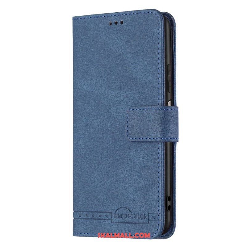 Folio-fodral Xiaomi Redmi Note 10 Pro Rfid Binfen Färg