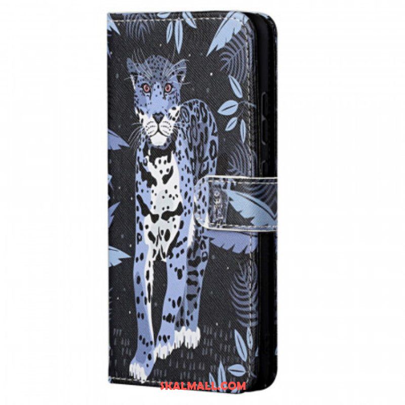 Folio-fodral Xiaomi Redmi Note 11 Pro / 11 Pro 5G Med Kedjar Strappy Leopard