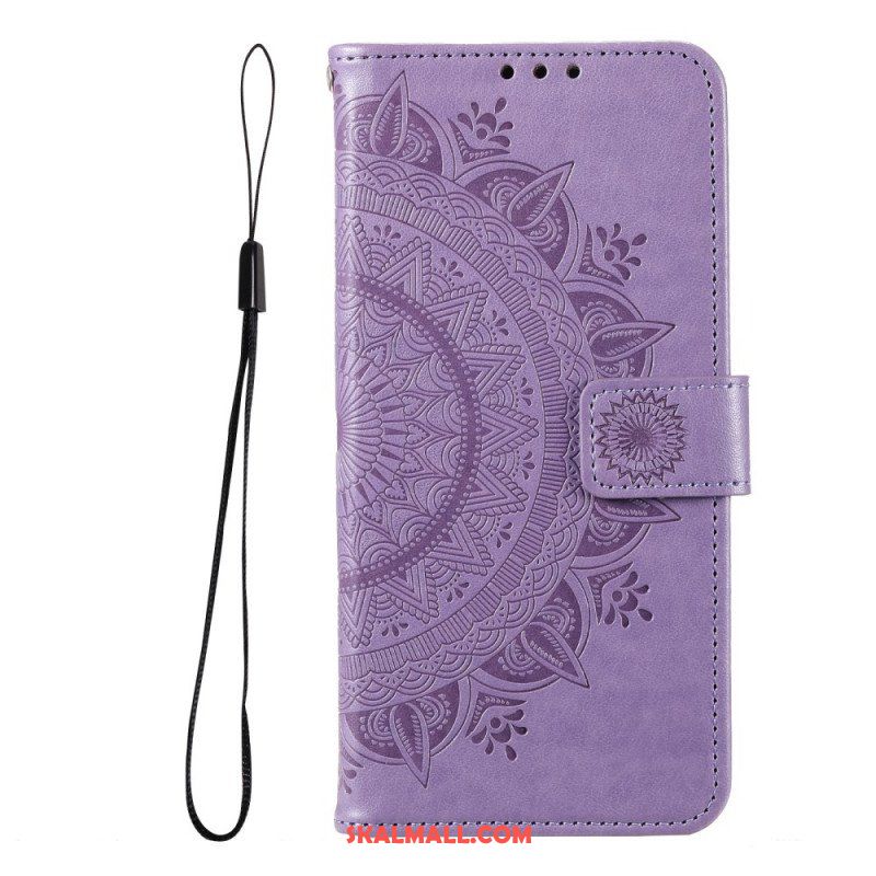 Folio-fodral Xiaomi Redmi Note 11 Pro Plus 5G Sol Mandala