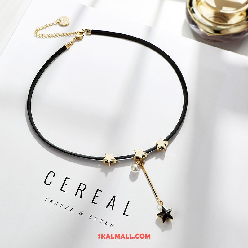 Halsband Dam Accessoar Kvinna Kristall Rea