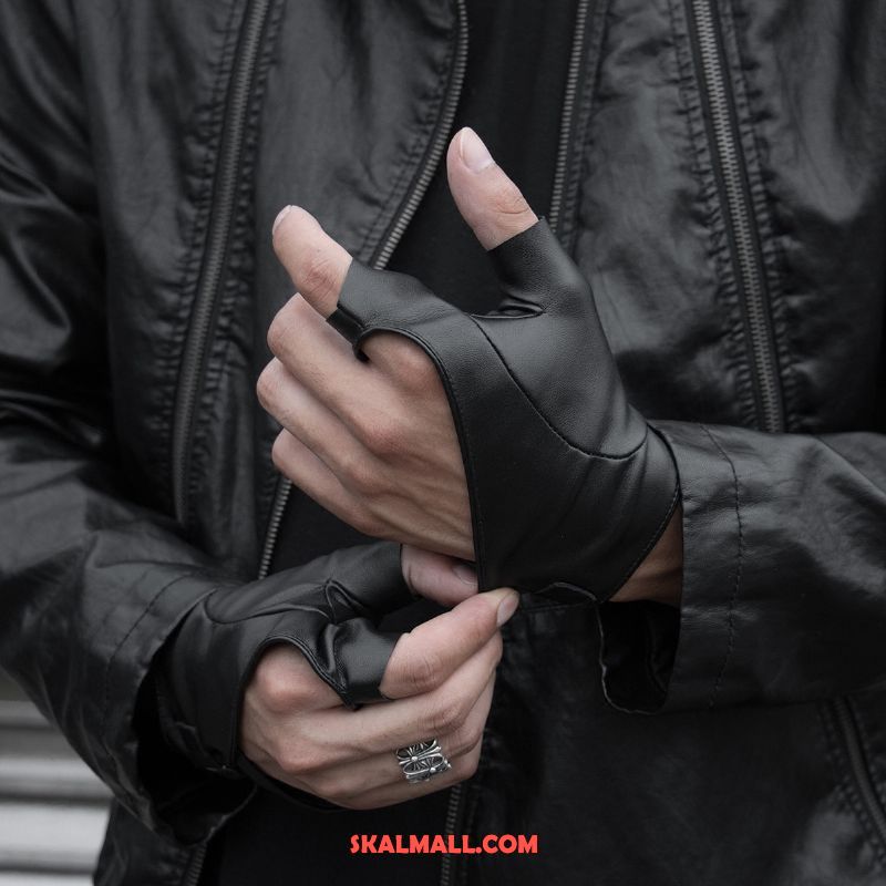 Handskar Herr Mode Halvfinger Tunn Ridning Friluftsliv Butik