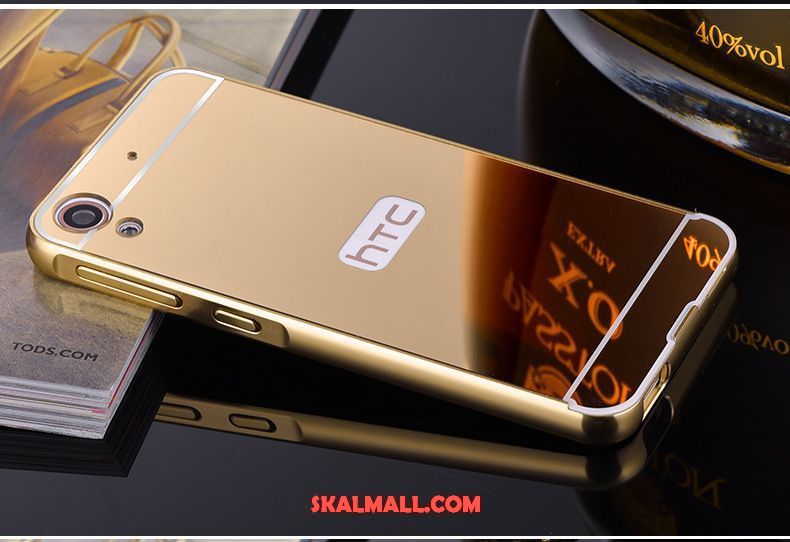 Htc Desire 10 Lifestyle Skal Plating Guld Mobil Telefon Spegel Billigt