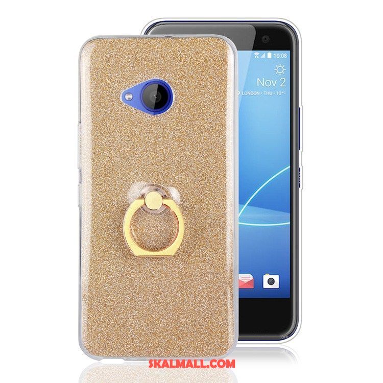 Htc U11 Life Skal Guld Ring Mobil Telefon Mjuk Pulver Fodral Billigt