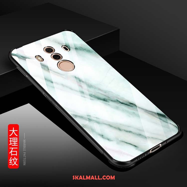 Huawei Mate 10 Pro Skal Mobil Telefon Härdat Glas Grön Butik