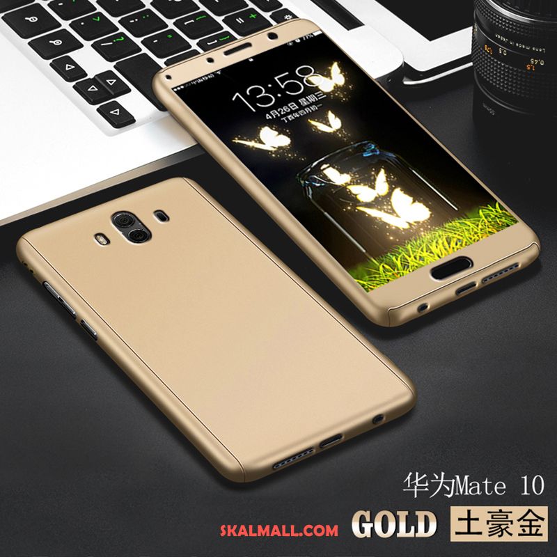 Huawei Mate 10 Skal All Inclusive Guld Fallskydd Mobil Telefon Skärmskydd Film Till Salu