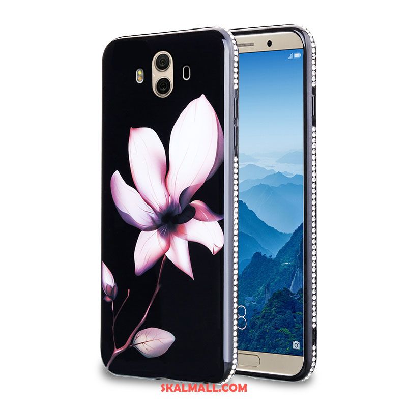 Huawei Mate 10 Skal Strass Kreativa Silikon Mobil Telefon Fallskydd Rea