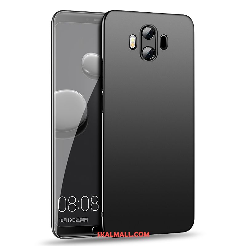 Huawei Mate 10 Skal Svart Nubuck Hård All Inclusive Slim Billigt