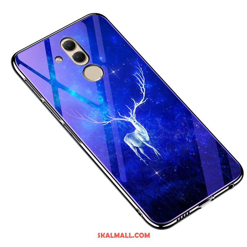 Huawei Mate 20 Lite Skal Blå Trend Mobil Telefon Fallskydd Glas Billigt