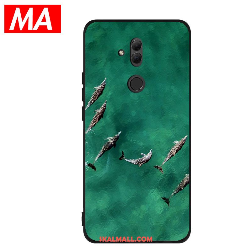 Huawei Mate 20 Lite Skal Grön Mjuk Skydd Silikon Mobil Telefon Rea