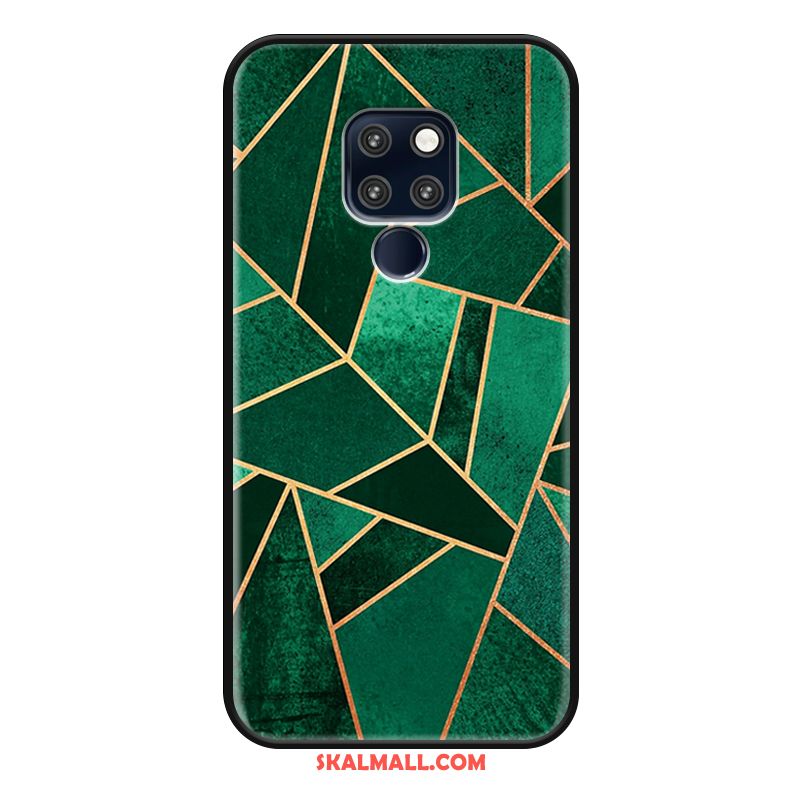 Huawei Mate 20 Skal Kreativa Färg Geometri Mode Tredimensionell På Nätet