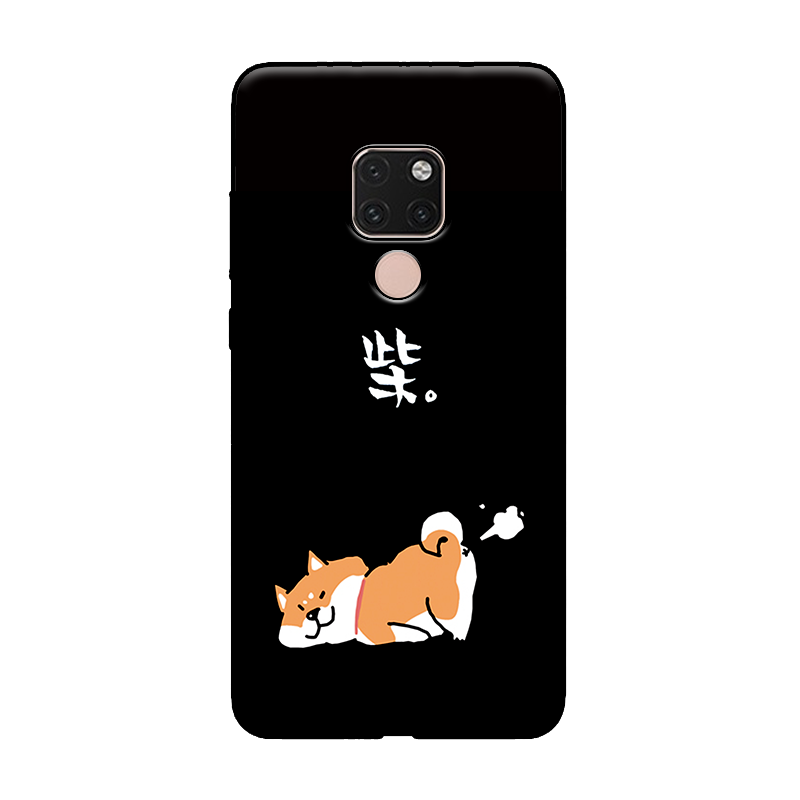 Huawei Mate 20 X Skal Mjuk Tecknat Mobil Telefon Roliga Vacker Rea
