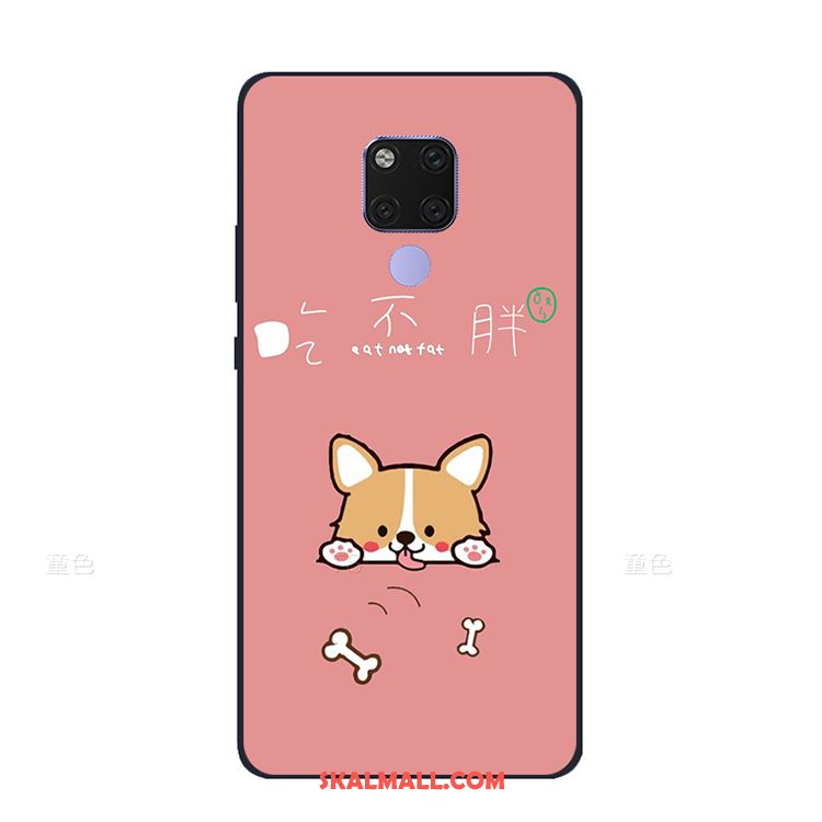 Huawei Mate 20 X Skal Vacker Rosa Kreativa Hund Trend Fodral Online