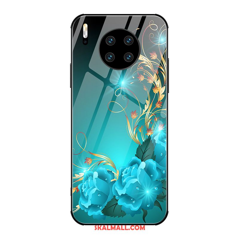 Huawei Mate 30 Pro Skal All Inclusive Trend Varumärke Glas Fallskydd Spegel Rea