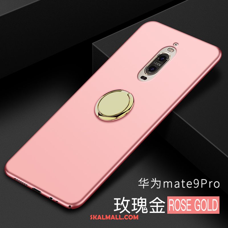 Huawei Mate 9 Pro Skal Nubuck Hård Skydd Rosa Mobil Telefon Fodral Köpa