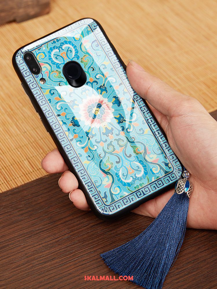 Huawei Nova 3e Skal All Inclusive Fallskydd Glas Silikon Blå Till Salu