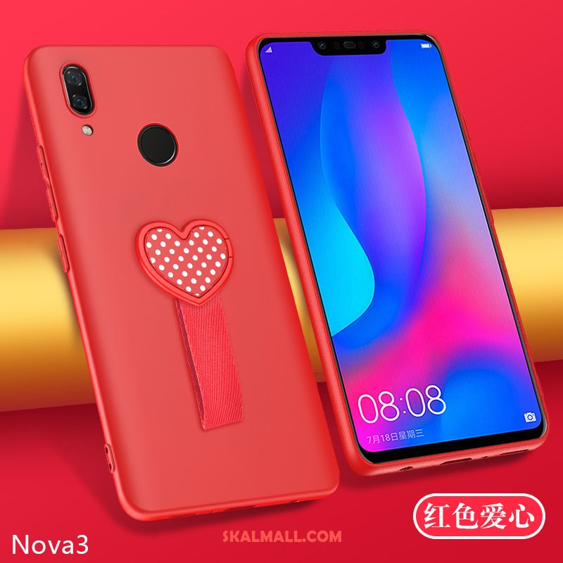 Huawei Nova 3e Skal Skydd Vacker Silikon Mobil Telefon Mjuk Billigt