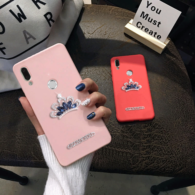 Huawei Nova 3i Skal All Inclusive Rosa Trend Varumärke Strass Kreativa Billig