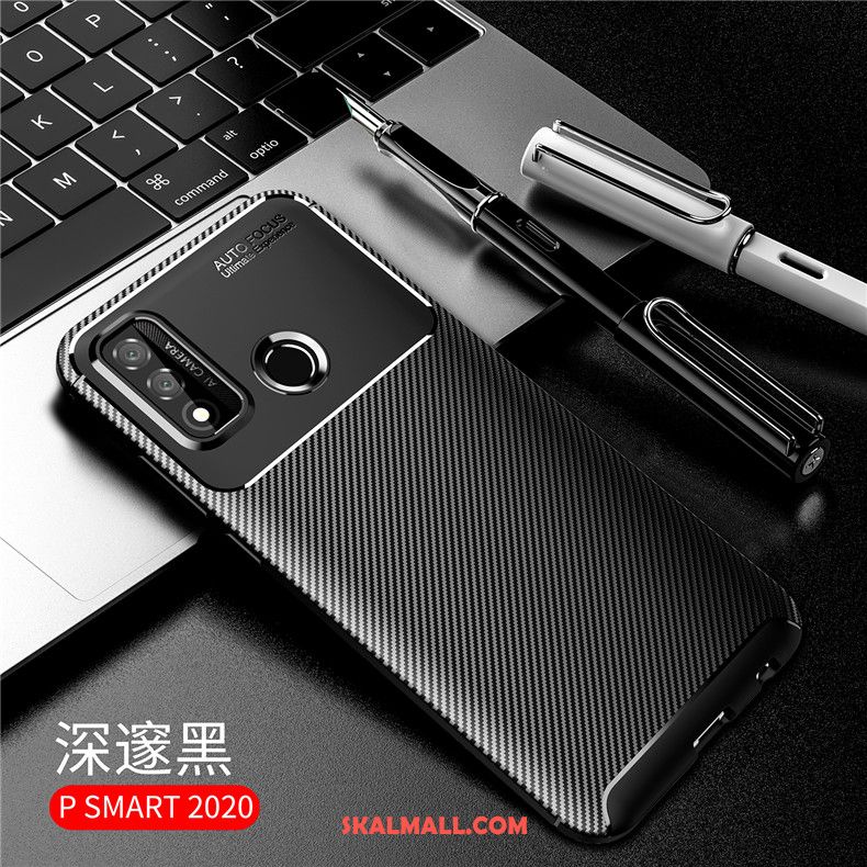 Huawei P Smart 2020 Skal Mobil Telefon Silikon Fallskydd Tillbehör Svart Rea