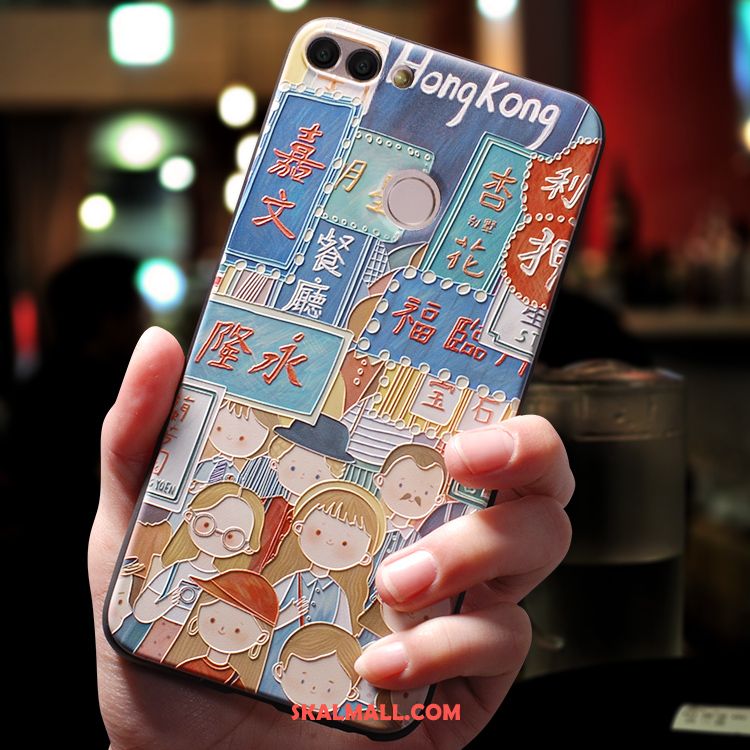 Huawei P Smart Skal Trend Mjuk Mobil Telefon Silikon Fallskydd Billigt
