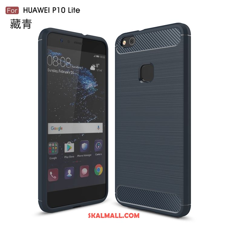 Huawei P10 Lite Skal Mobil Telefon Grön Spänne Ungdom Ring Billig
