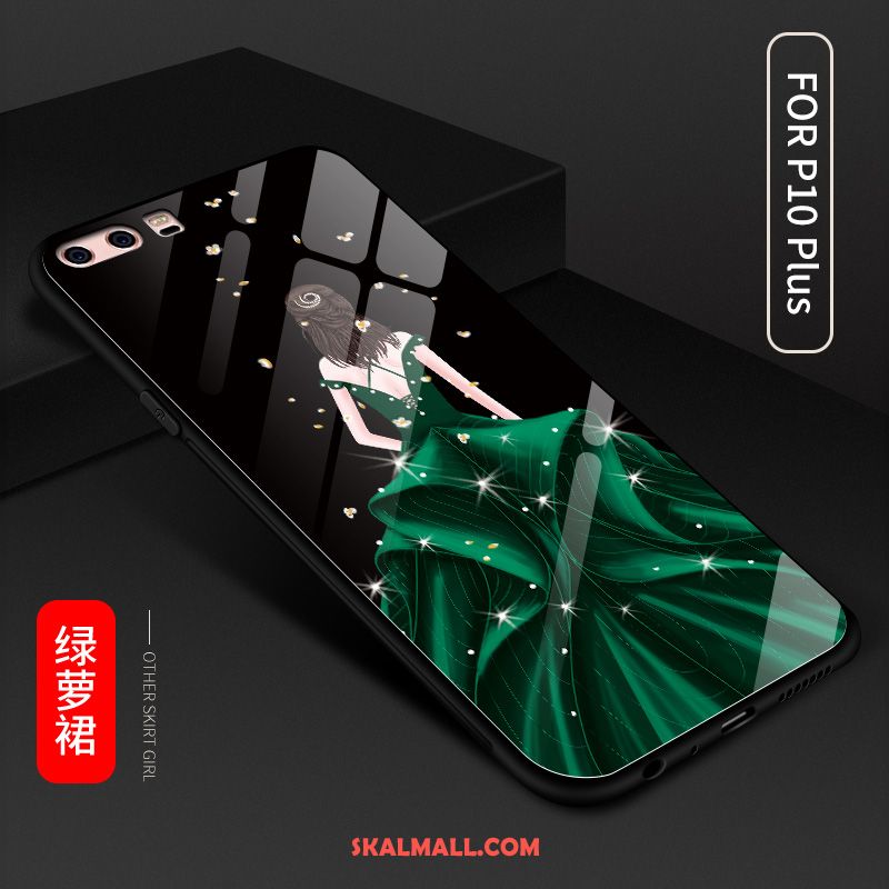 Huawei P10 Plus Skal Målade Silikon Grön Trend Varumärke Mode Köpa