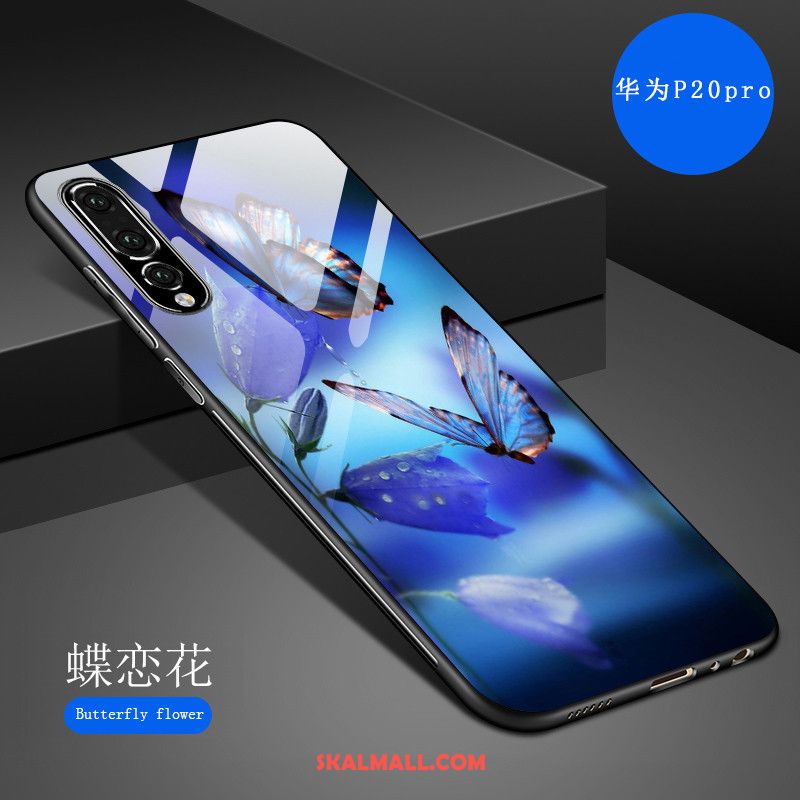 Huawei P20 Pro Skal All Inclusive Kreativa Trend Skydd Blå Fodral Online