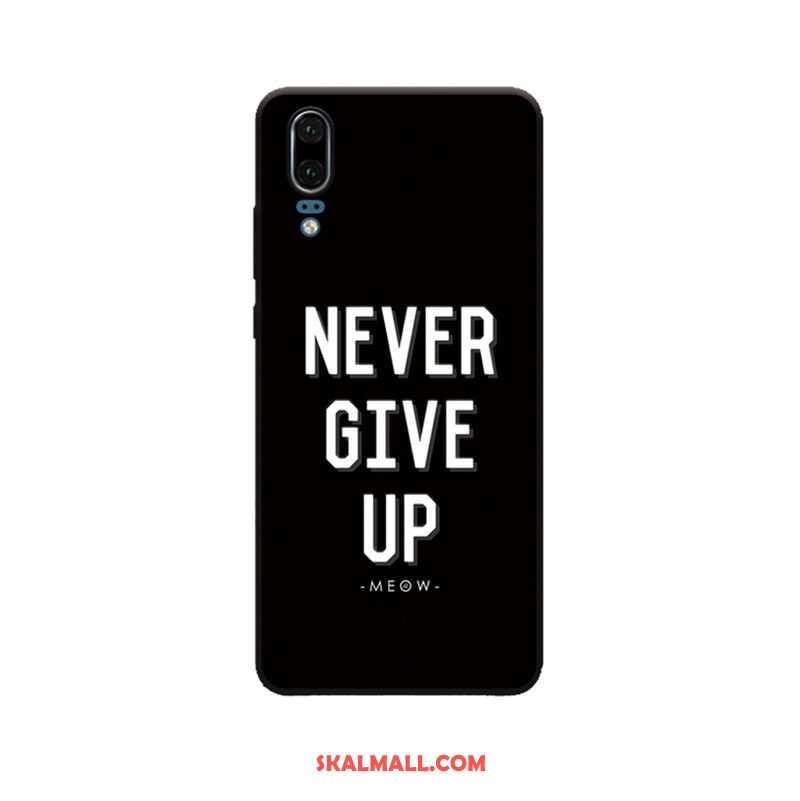 Huawei P20 Skal Mobil Telefon Svart Fallskydd Mjuk Till Salu