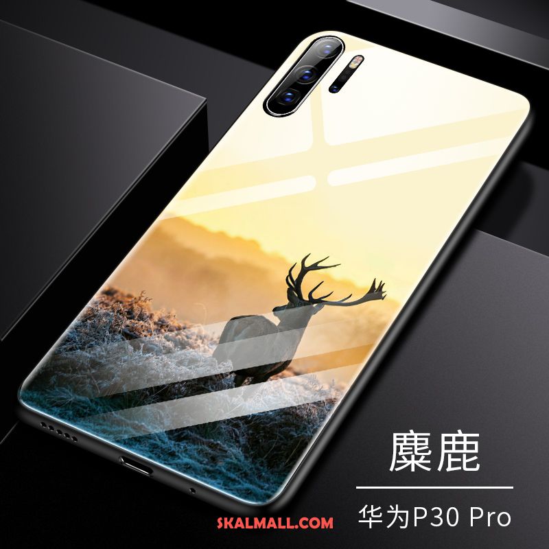Huawei P30 Pro Skal Mobil Telefon Personlighet Skärmskydd Film Mjuk Glas Fodral Rea